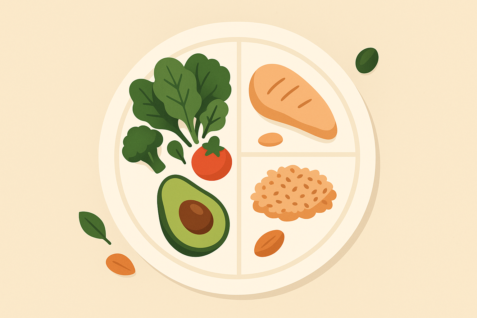 How to Build a Blood-Sugar-Friendly Plate, According to Science